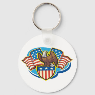 American Eagle Keychain