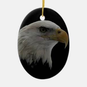 American Eagle Leadership Motivational Ceramic Tree Decoration
