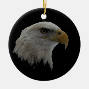 American Eagle Leadership Motivational Ceramic Tree Decoration