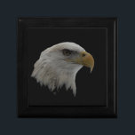 American Eagle Leadership Motivational Gift Box<br><div class="desc">Freedom & Courage Motivational  Eagles Images - Fearsome Patriotic Eagle - Pop Art Syle American Eagle Landing Image -Fearless American Bald Eagle: Flying American Eagle Pictures - The bald eagle is the national bird and symbol of the USA.</div>