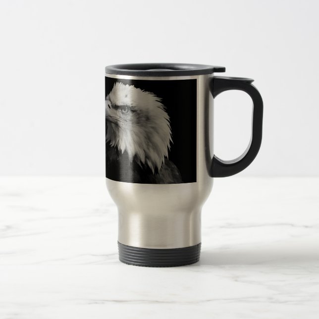 American Eagle Leadership Motivational Travel Mug (Right)
