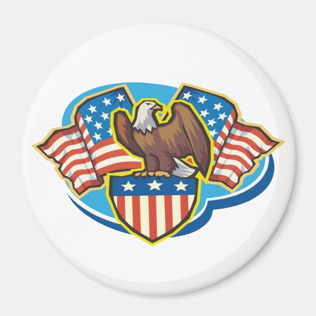 American Eagle Magnet (Front)