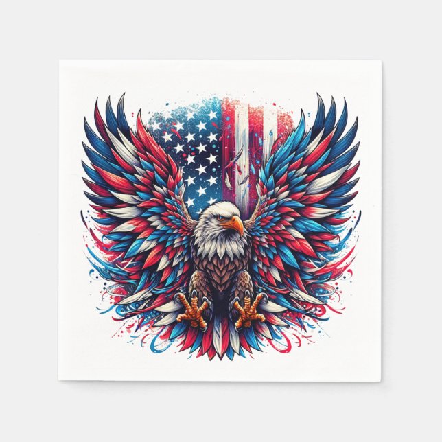 American Eagle  Napkin (Front)
