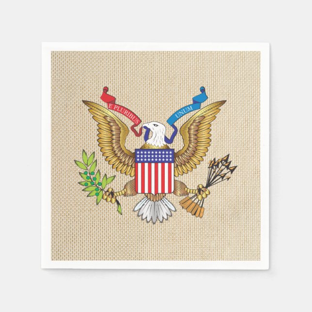 American eagle napkin (Front)
