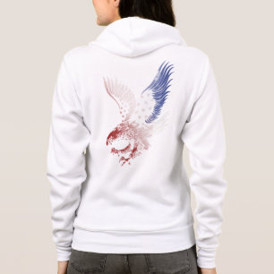 American Eagle, Patriotic, Red White & Blue, Hoodie