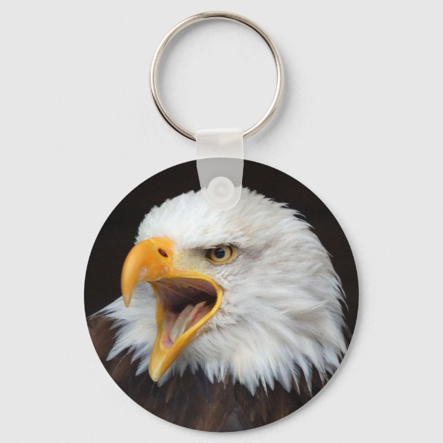 AMERICAN EAGLE - Photography Jean-Louis Glineur Key Ring (Front)