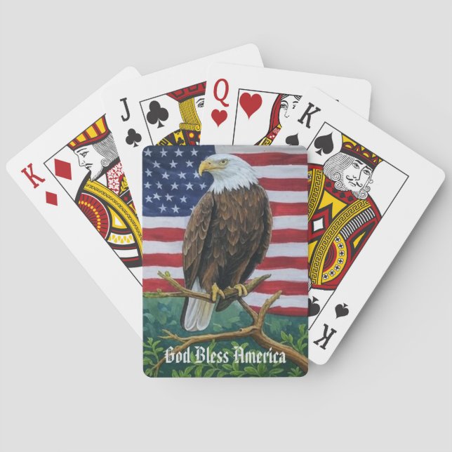 American Eagle Playing Cards (Back)