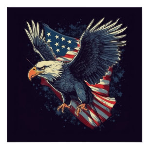 American Eagle Poster
