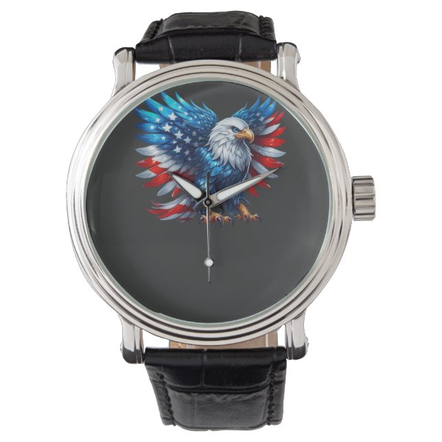 American Eagle Soaring T-Shirt Watch (Front)