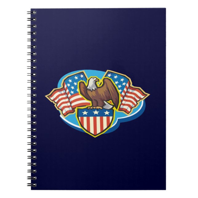 American Eagle Spiral Notebook (Front)