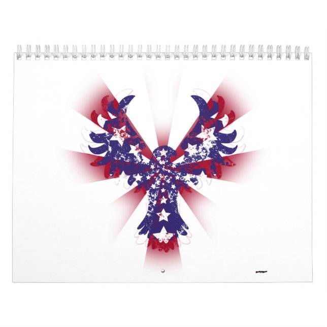 American Eagle Stars & Stripes Calendar (Cover)