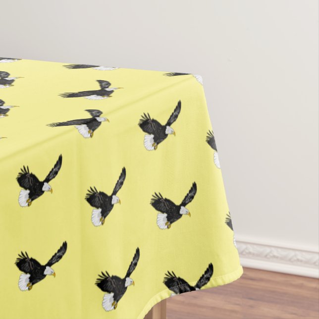 American Eagle Tablecloth Custom Colour (In Situ)