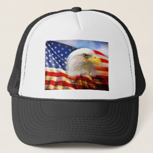 AMERICAN EAGLE TRUCKER HAT