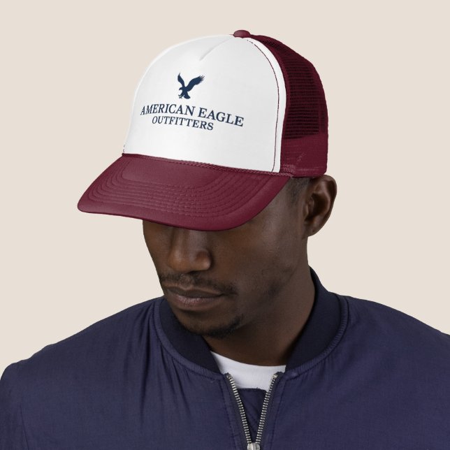 American Eagle Trucker Hats – Comfort Meets Style (In Situ)