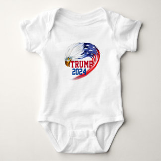 American Eagle Trump 2024   Baby Bodysuit