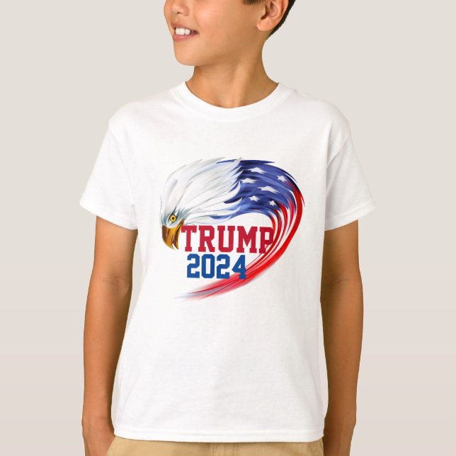 American Eagle Trump 2024 Boy  T-Shirt (Front)