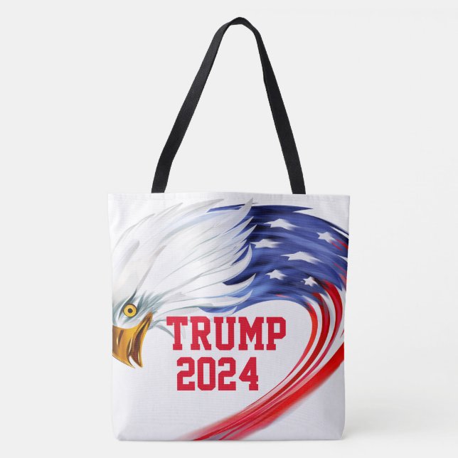 American Eagle Trump 2024  Tote Bag (Front)