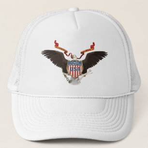 American Eagle USA White Hat
