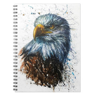 American Eagle Watercolor Notebook