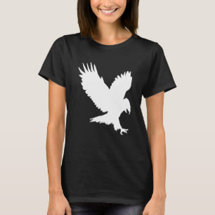 American Eagle White Flying Usa Eagle T-Shirt