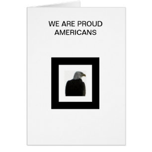 AMERICAN EAGLE WITH THE AMERICAN FLAG