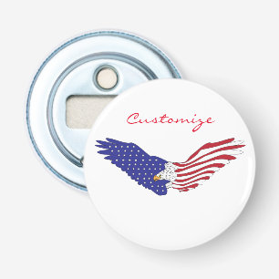 American Eagles Thunder_Cove Patriotic 4th of July Bottle Opener