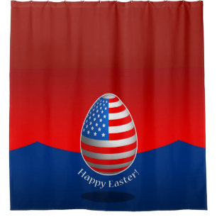 American Easter Shower Curtain