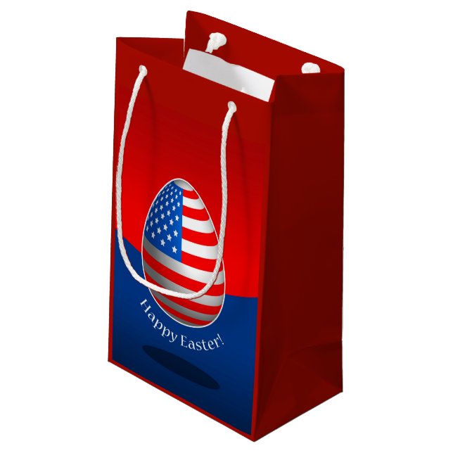 American Easter Small Gift Bag (Back Angled)