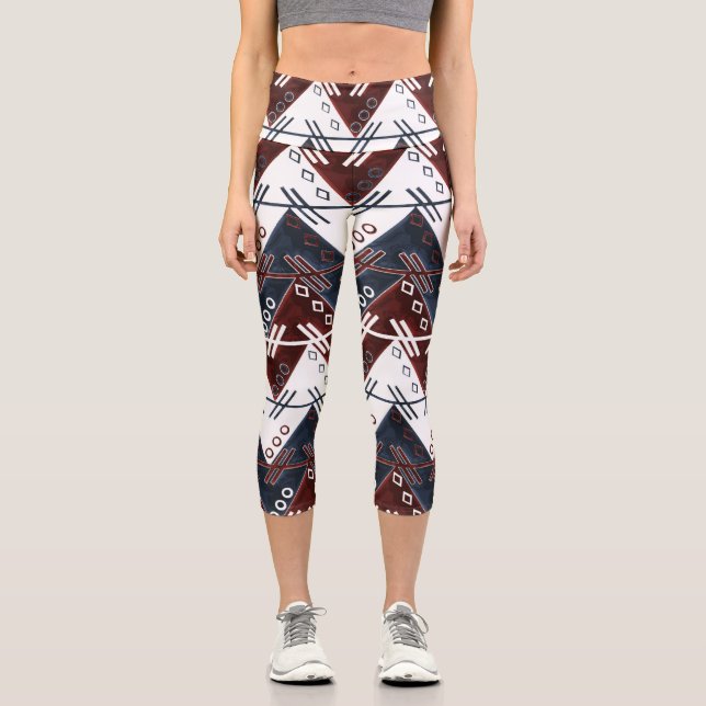American Echo Capri Leggings (Front)