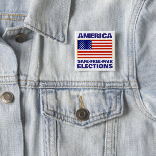 American Elections Button