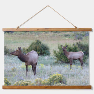 American Elk   Colorado Hanging Tapestry