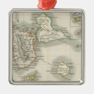 American empire metal tree decoration