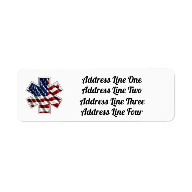 American EMS return address (Front)