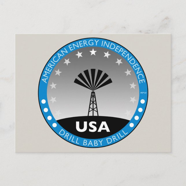 American Energy Independence Postcard (Front)
