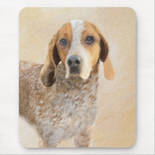 American English Coonhound Painting - Cute Origina Mouse Mat