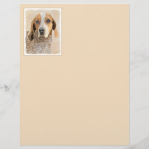 American English Coonhound Painting - Dog Art