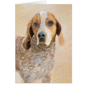 American English Coonhound Painting - Dog Art