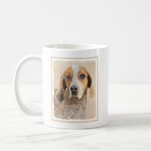 American English Coonhound Painting - Dog Art Coffee Mug