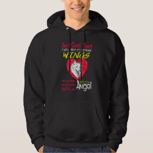 American Eskimo Angel Without Wings Pet Hoodie