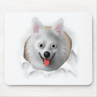 American Eskimo Busting Out Mouse Mat