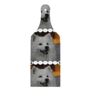 american-eskimo-dog-2.jpg cutting board