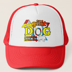 American Eskimo Dog Agility Gifts Trucker Hat