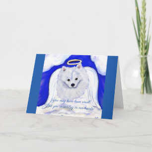 American Eskimo Dog Angel Card