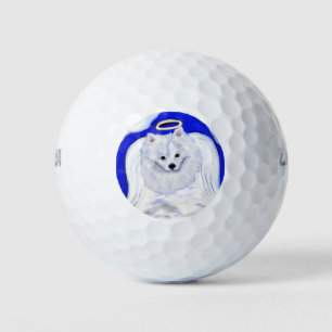 American Eskimo Dog Angel Golf Balls
