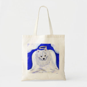 American Eskimo Dog Angel Tote Bag
