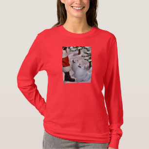 American Eskimo Dog Christmas Gifts T-Shirt