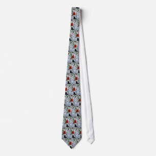 American Eskimo Dog Christmas Tie