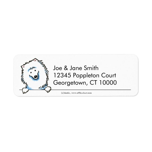 American Eskimo Dog Clean & Simple (Front)