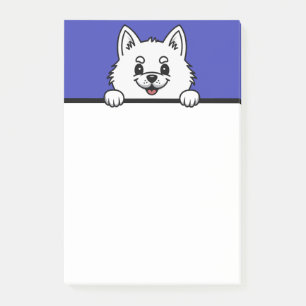 American Eskimo Dog Cute Puppy Dog Lover Gifts Post-it Notes