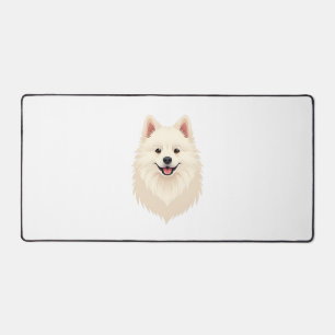 American Eskimo Dog Desk Mat